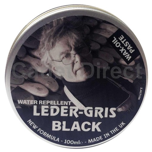 Leder Gris Original Wax, Black 100ml - Picture 2 of 2