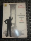 S.A.Steeman : The Condemned Stirbt auf Fünf Stunden / Buches Taschenlampe -1970