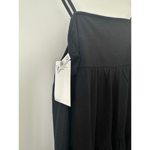H&M Black Tiered Long Dress size 12-14 (Girls) - Picture 8 of 10
