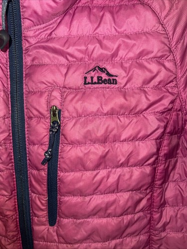 LL Bean Girl’s M 10-12 Light 650 Goose Down Packable Downtek Puffer Coat Jacket - Picture 2 of 8
