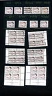 LOT 32680 MINT NH OG 454 CENTENNIALS VARIETIES PLATE BLOCKS SINGLES 2 FDC CANADA