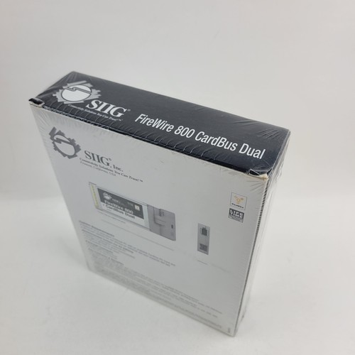 SIIG Firewire 800 Cardbus Dual. Sealed - Picture 7 of 7