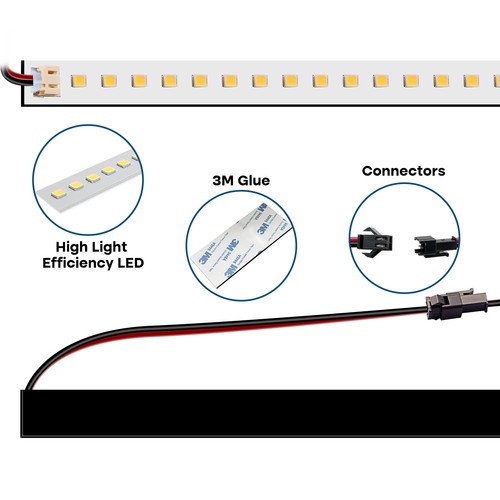 jimwhen 2x2 FT LED Magnetic Retrofit Kit,2FT LED Troffer Retrofit Kit,18W - Picture 6 of 7