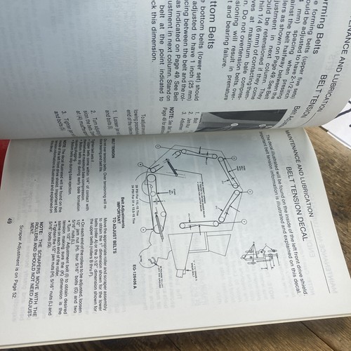 Case IH 3640 3650 Rundballenpresse Bediener Wartungshandbuch Original-Zubehör-Hersteller Neu aus altem Lagerbestand - Bild 9 von 10