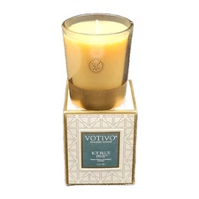 Votivo Holiday Votive Aromatic Candle Icy Blue Pine - Mini Size 2.1 oz NEW Box