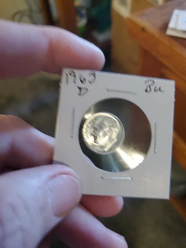 1963-d Roosevelt Dime BU uncirculated gem!