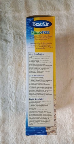 BestAir H65-C Extended Life Humidifier Wick Filter Fits Sunbeam Holmes GE More - Picture 3 of 5