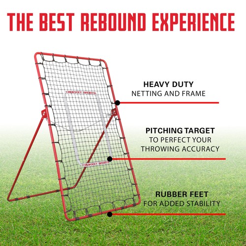 Rukket Pitch Back Baseball/Softball Rebounder, 4x6 Pitching and Throwing Prac... - Picture 2 of 9