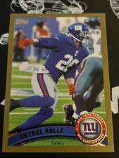 2011 Topps - Antrel Rolle #284 Gold /2011