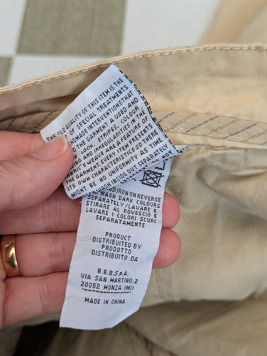 Pantalon chino jambe droite camel Boggi Milano taille 40 let 36 - Photo 11/13