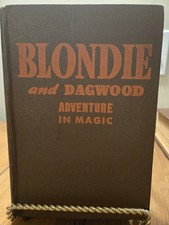 Blondie and Dagwood Adventure in Magic, Whitman HC 1944. Vintage.  Excellent 
