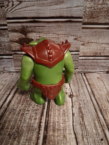 Playmobil Green Troll Orc Ogre 4" Replacement Action Figure 2014 Toy - Picture 3 of 5