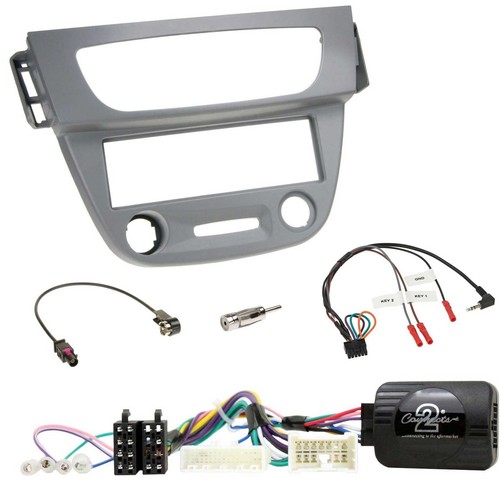 JVC MP3 DAB 1DIN Lenkrad USB Autoradio für Renault Megane 3 2012-2014 grau - Bild 3 von 10