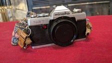Minolta XG7 35mm Film SLR Camera No Lens Untested 