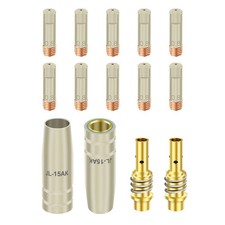 For 15AK MIG/MAG Welding Torch 0.30in (0.8mm) M6 Contact Tip Nozzle Diffuser