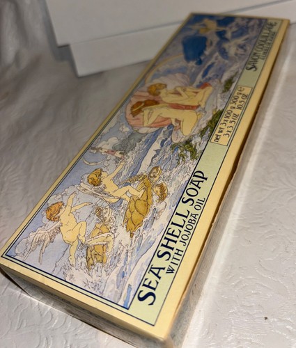 VTG SEA SHELL SOAP W/ JOJOBA OIL By Crabtree & Evelyn (Set Of 3 Bars) 3x3.5 Oz - Picture 3 of 9