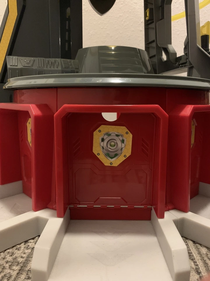 Nickelodeon Paw Patrol Mighty Pups Super Paws Lookout Tower SOMENTE Playset Funcionando - Imagem 4 de 4