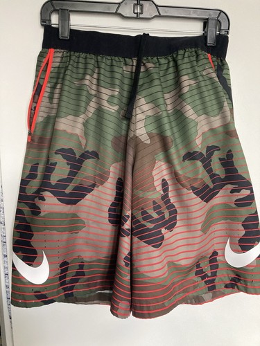Nike Camo Green Trainingsshorts Court Basketball Herren M Workout Gym