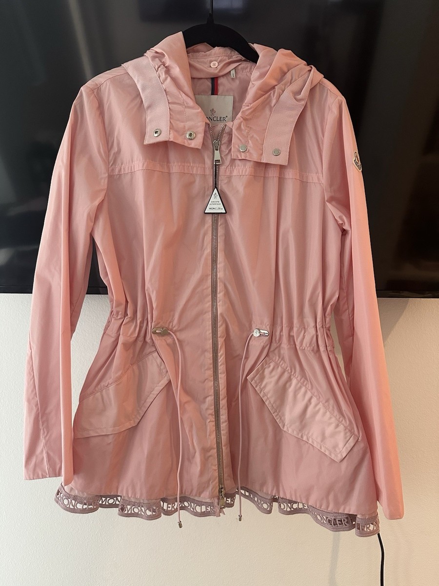 Moncler Loty Logo Trim Rain Jacket/ Wind Breaker | eBay
