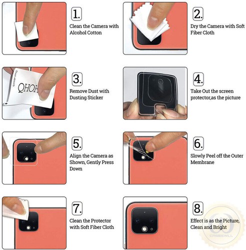 1/3Pcs Screen Protector Clear Google Lens Film Cover For Google Pixel 8 7 6 Pro - Picture 5 of 10