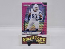 2024 Panini Prizm Football Pink Wave Dwight Freeney Colts