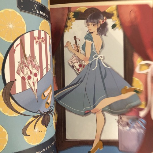momokko's Art Book Vol. 1 Retro Girl Retro Girl Romantei Art Book Illustration - 第 5/24 張圖片
