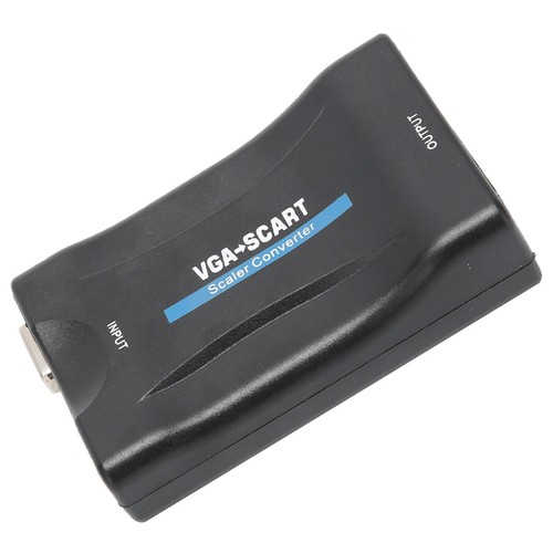 Convertidor Vga a Scart Adaptador de Video HD Suministros de Computadora con Control Remoto SPC - Imagen 2 de 12