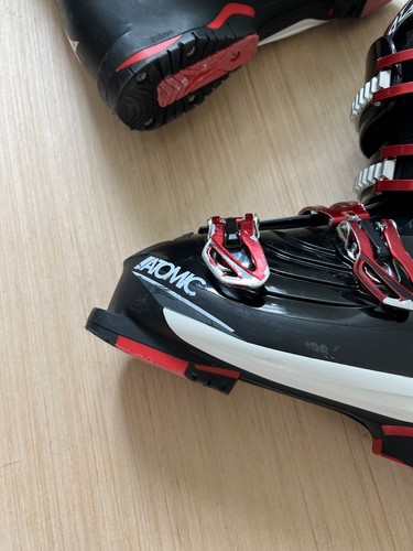 Botas de esquí Atomic Hawx 90 Memory Fit negras rojas para hombre talla 27/27,5 usadas - Imagen 2 de 21