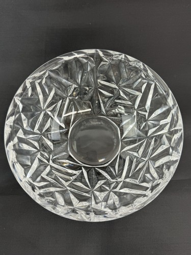 Vintage Tiffany & Company Kristall Schale 6" Steinschliff facettiert Germany - Bild 2 von 18
