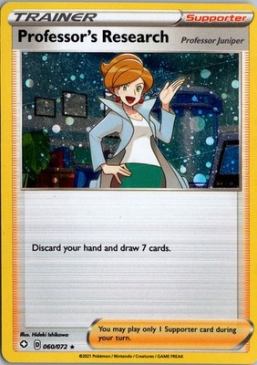 Professor's Research - (Holofoil) Holo Holo Rare Deck Exclusives 060/072 NM