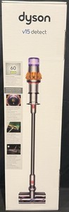 Dyson V15 Detect Cordless Stick Vacuum Cleaner - Yellow/Nickel (368340-01)
