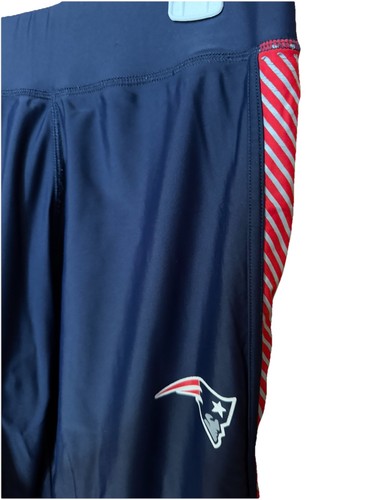 Damen NFL Apparel Patriots Yogahose Training Gym Größe XL gestreift - Bild 3 von 8