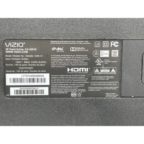 VIZIO E28H-C1 HD Smart LCD LED Backlit TV - Bild 4 von 6