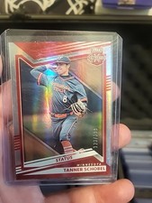 2022 Panini Elite Extra Edition Tanner Schobel #68 Status Red /299 (RC) Twins SP