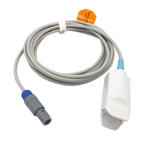 For EDAN IM8 IM9 IM50 60 IM70 M80 M9 3m 6pin Adult Finger Clip SpO2 Sensor Cable - Picture 2 of 4