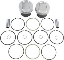 WISECO K1716 Piston Kit - +0.020" - Evolution Big Twin 1340 cc