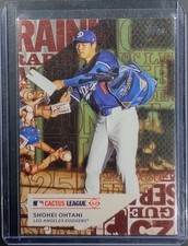 2025 Topps Shohei Ohtani Training Grounds #TG-10 Los Angeles Dodgers