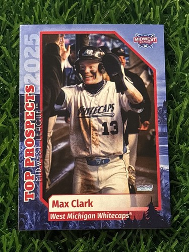 2025 Choice Midwest League Top Prospects Max Clark West Michigan Whitecaps