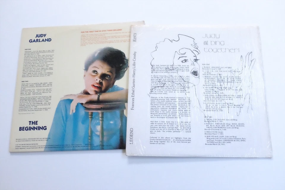 JUDY GARLAND LP ALBUM JOB LOT VINYL BUNDLE Best Of Film Musicals Duets Radio MGM - Image 3 of 4