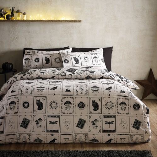 Catherine Lansfield Enchanted Witchcraft Reversible Duvet Cover Bedding Set - Picture 14 of 35