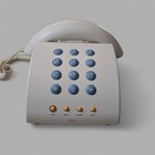 Przewodowy telefon stacjonarny postmodernistyczny MG1000W Michael Graves Works
