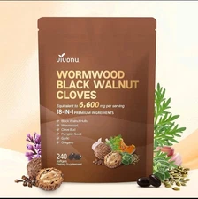 Vivonu Wormwood Black Walnut Cloves 240 Softgels FAST SHIPPING 