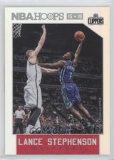 2015-16 Panini NBA Hoops Silver /299 Lance Stephenson #242 a0s