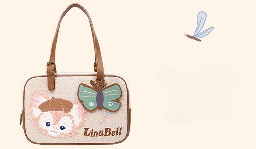 Shanghai Disney Duffy Small Classroom Lina Bell tote bag crossbody bag - Picture 3 of 6