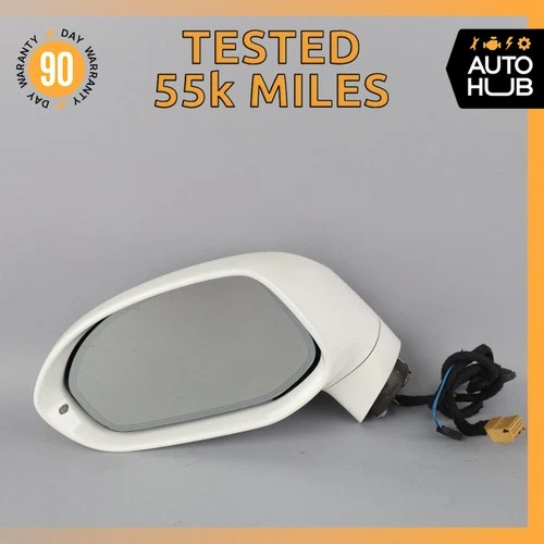 12-16 Bentley Continental GTC GT Left Rear View Door Mirror 3W3857409B OEM 55k