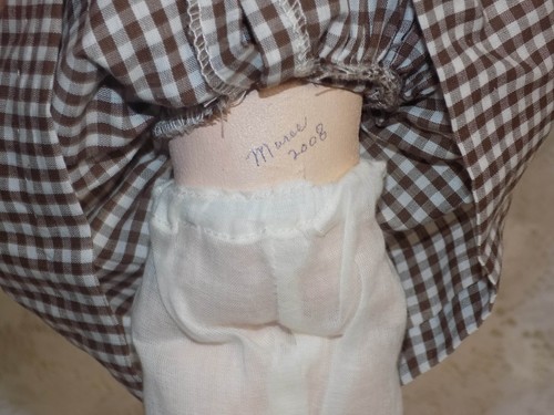 2008 Artist Cloth Oil Paint Doll Maree Rag Doll - Picture 8 of 9