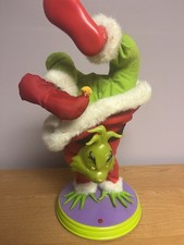 Gemmy Grinch Handstand Dancing Christmas Animated Musical PARTS REPAIR READ
