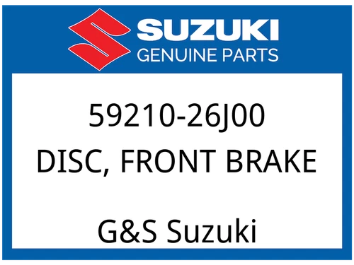 DISC, FRONT BRAKE
