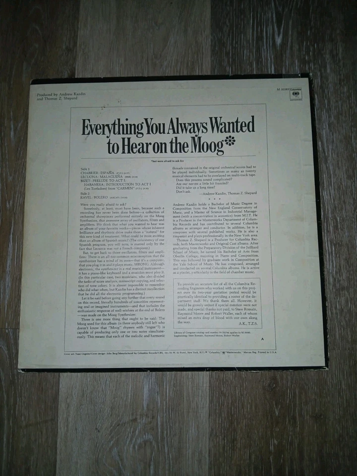 The Mighty Moog - Everything You Always Wanted To Hear On The Moog (Vinyl LP) - Image 2 of 4