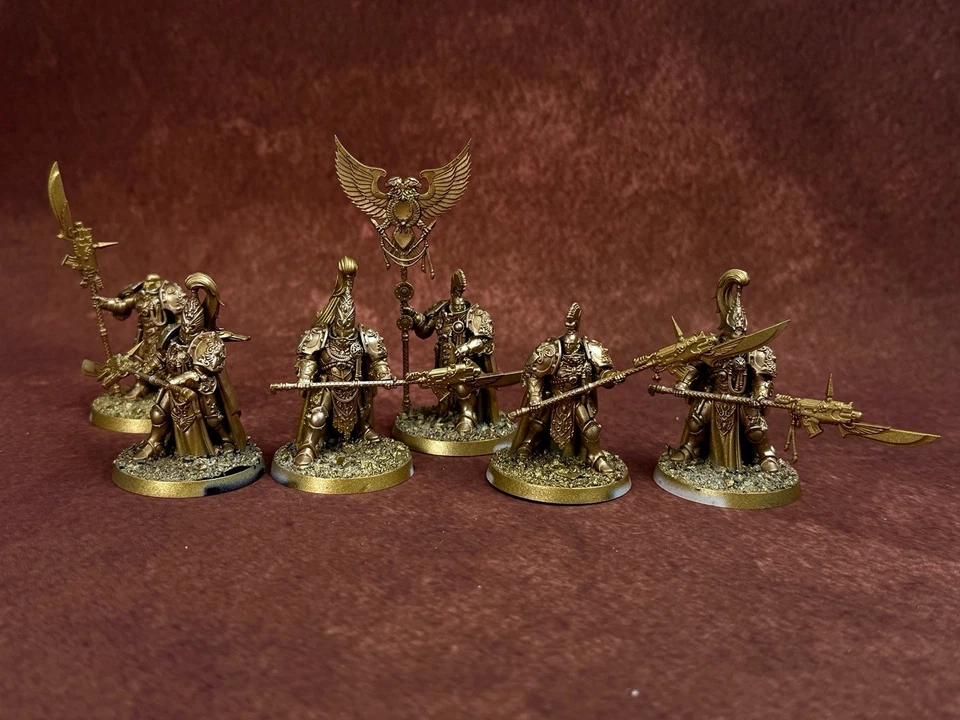 Warhammer 40k Horus Heresy Custodes - Custodian Guard Sodality - bemalt - Bild 1 von 1
